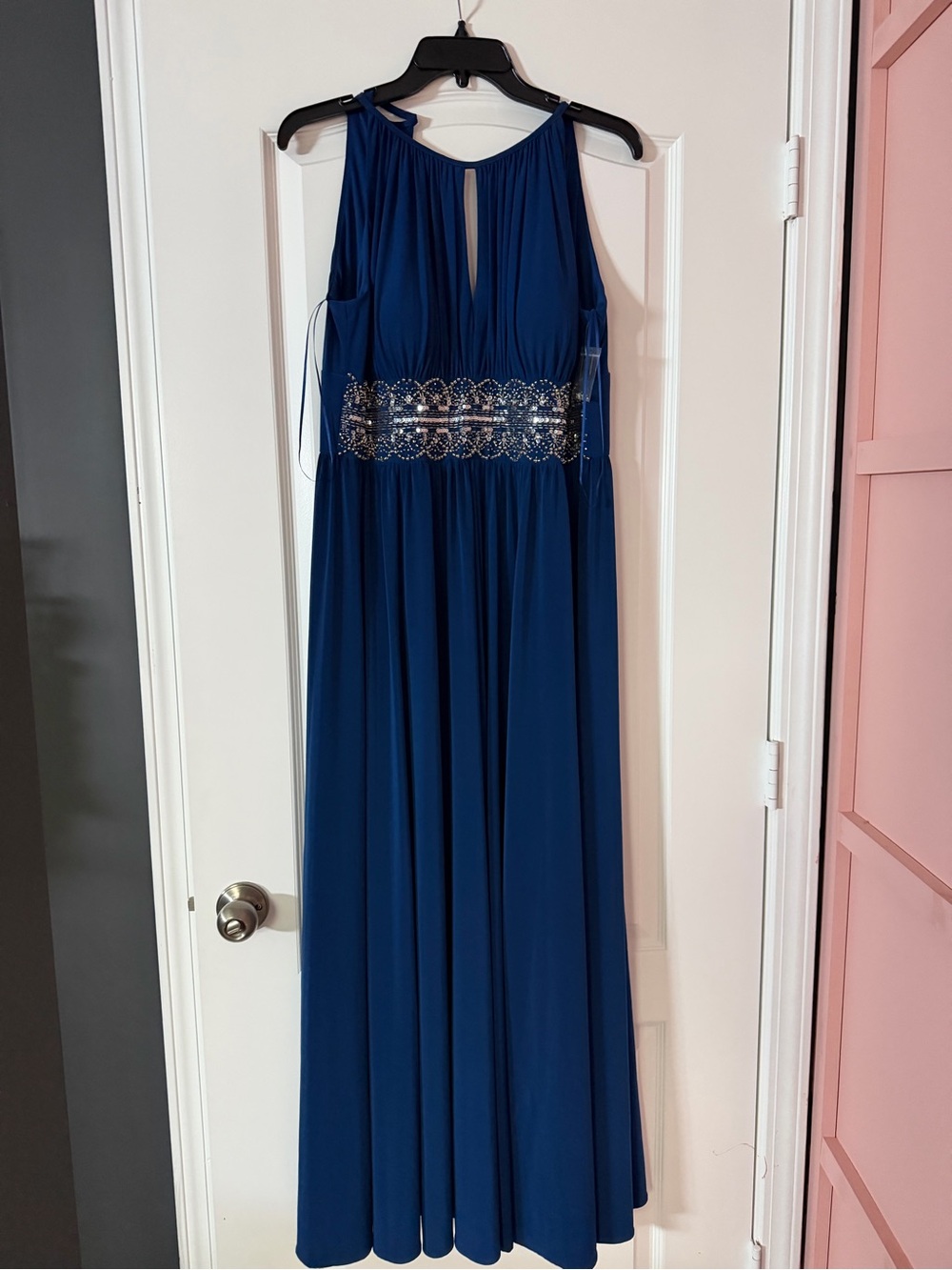 Blue Formal Maxi Dress